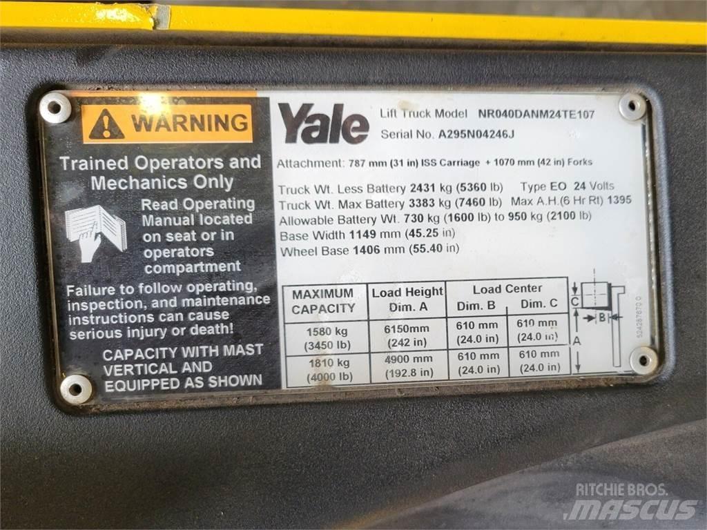 Yale NR040DANM24TE107 Entreprenør - Andet