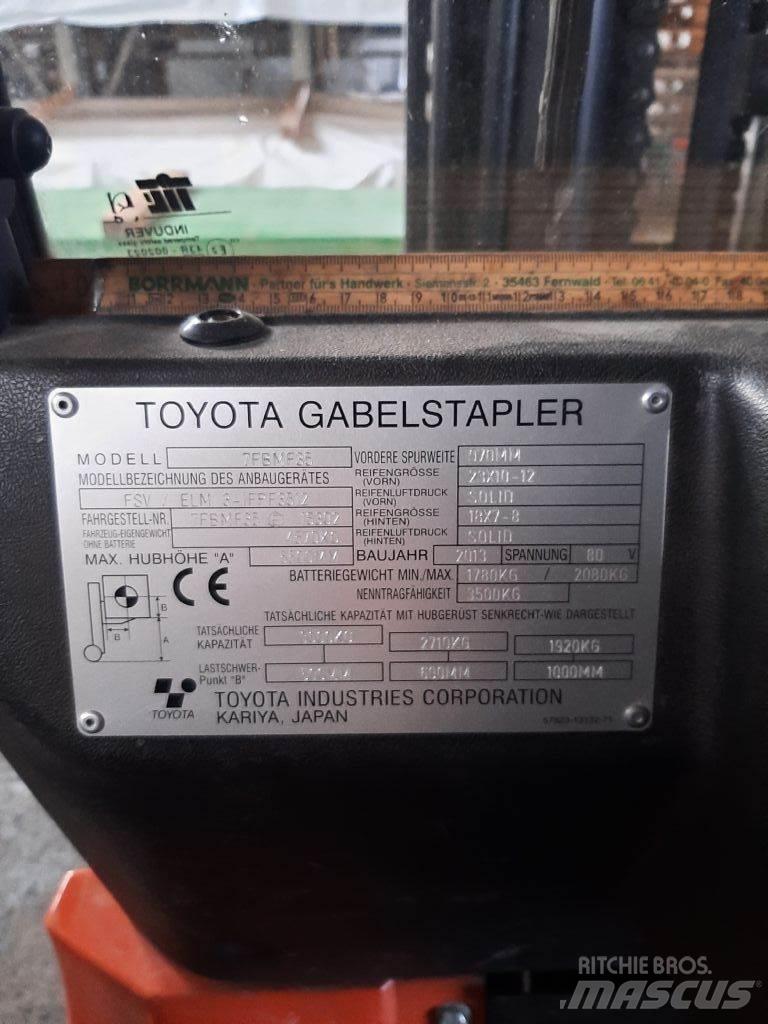Toyota 7FBMF35 El gaffeltrucks