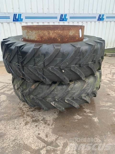  2x Dual Wheels Hjul, Dæk og Fælge