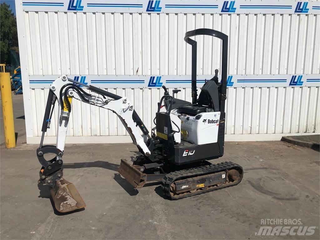 Bobcat E10z Gravemaskiner på larvebånd