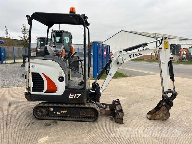 Bobcat E17 Gravemaskiner på larvebånd