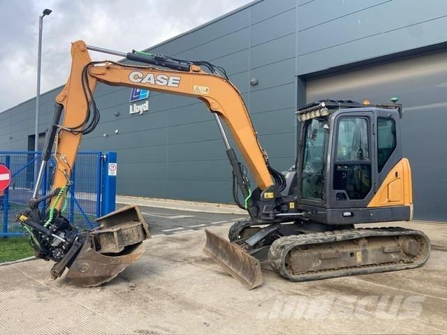 CASE Cx80c Gravemaskiner på larvebånd