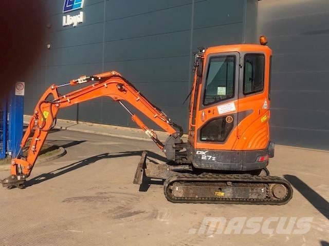 Develon DX27z Gravemaskiner på larvebånd