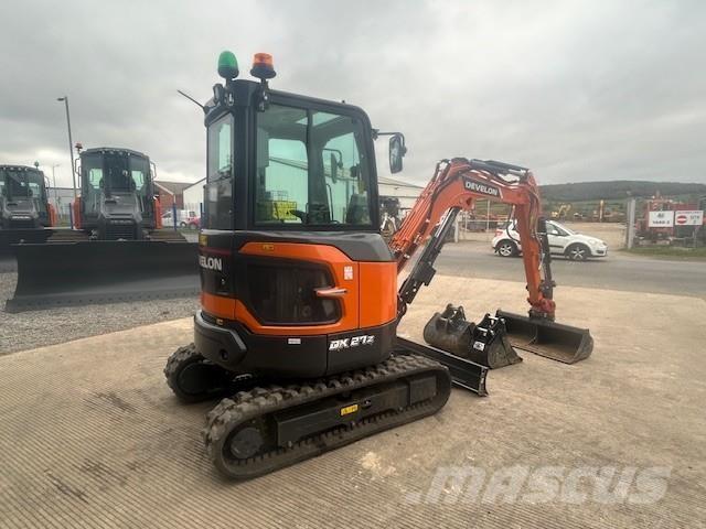 Develon Dx27z-7 Gravemaskiner på larvebånd