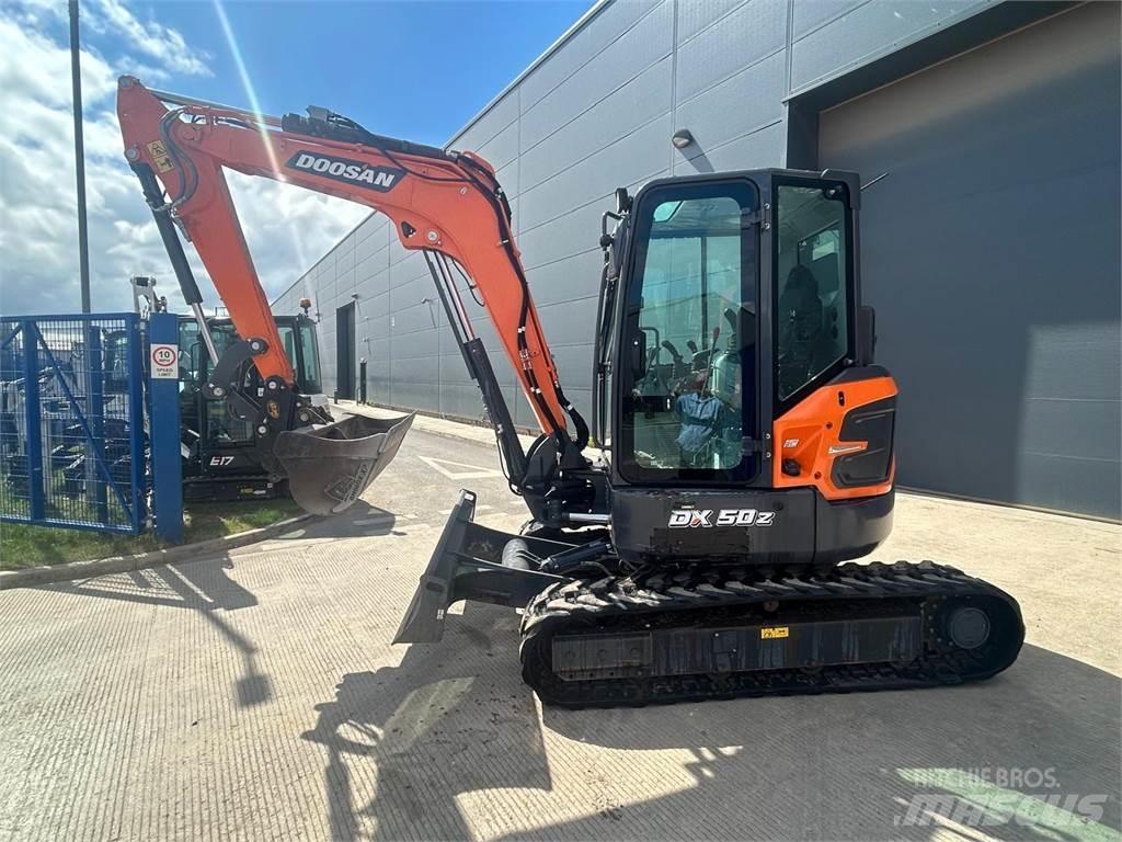 Doosan DX50z Gravemaskiner på larvebånd