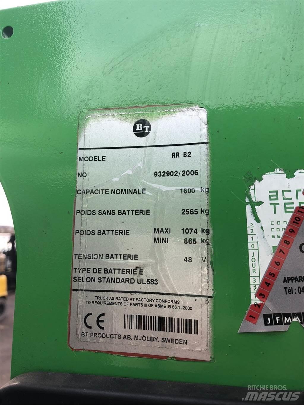 Cesab RRB2 Reachtruck