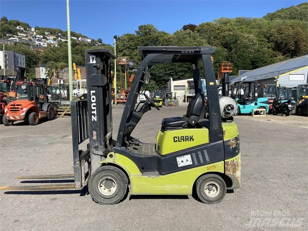 Clark C20SL Gaffeltrucks - andre