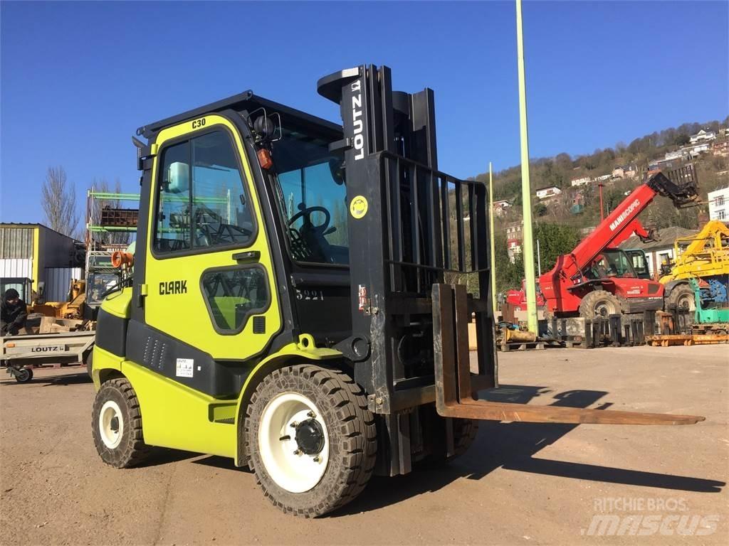Clark C30L Gaffeltrucks - andre