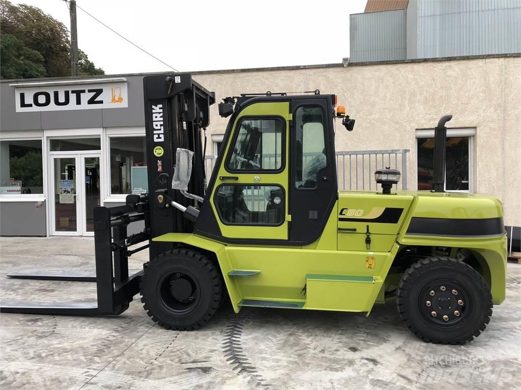 Clark C80D Gaffeltrucks - andre