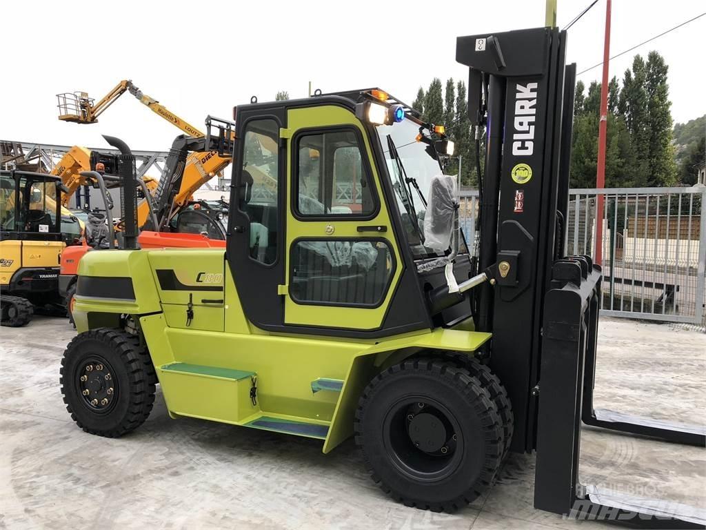 Clark C80D Gaffeltrucks - andre
