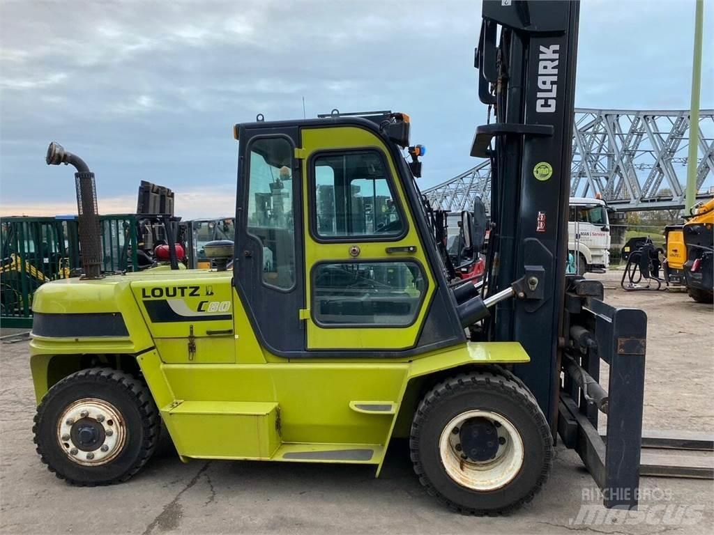 Clark C80D Gaffeltrucks - andre
