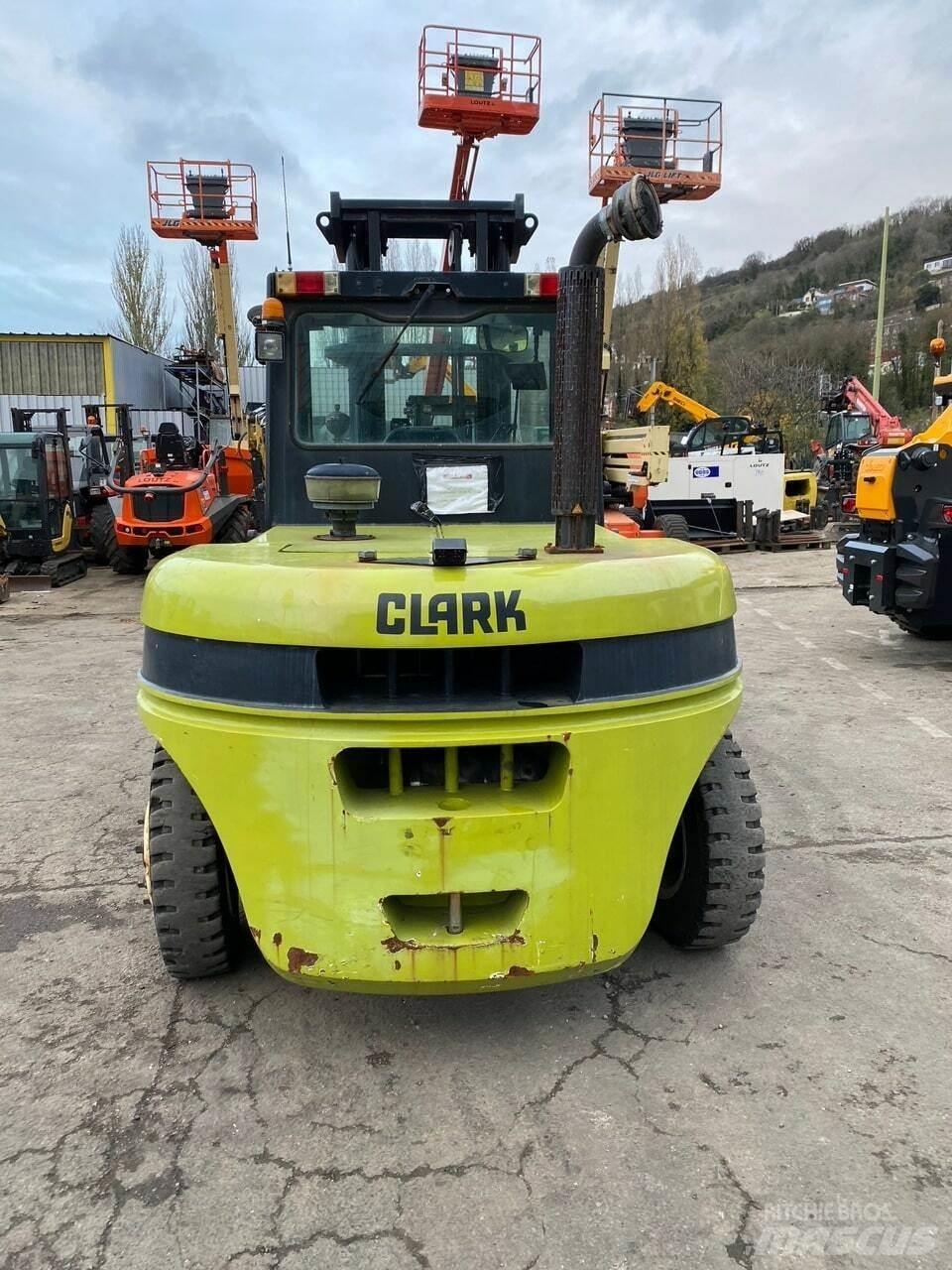 Clark C80D Gaffeltrucks - andre