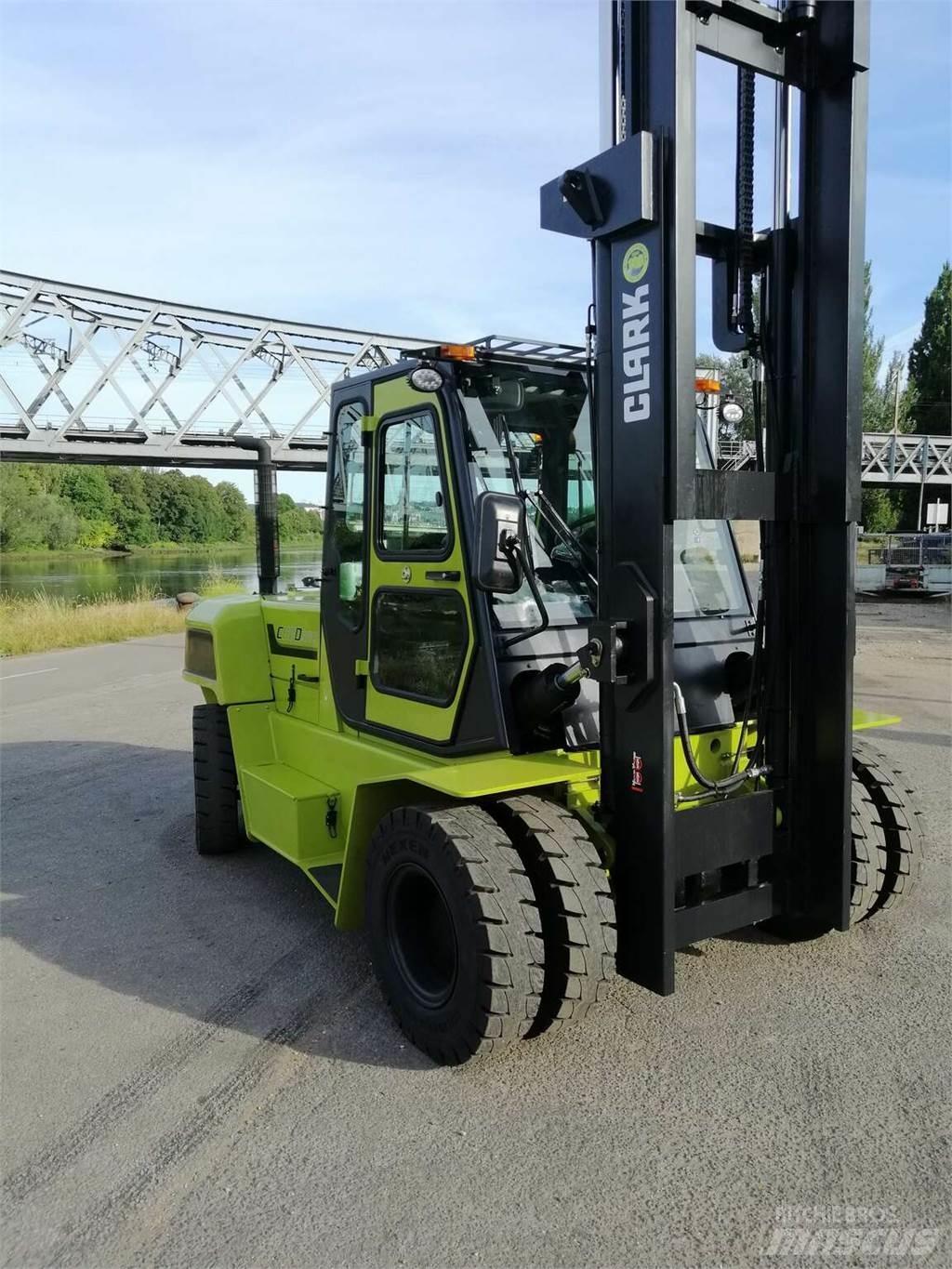 Clark C80D Gaffeltrucks - andre