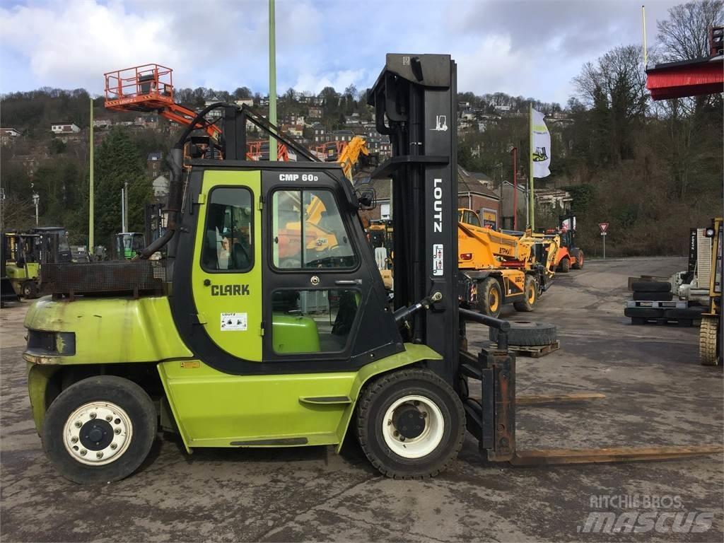 Clark CMP60D Gaffeltrucks - andre