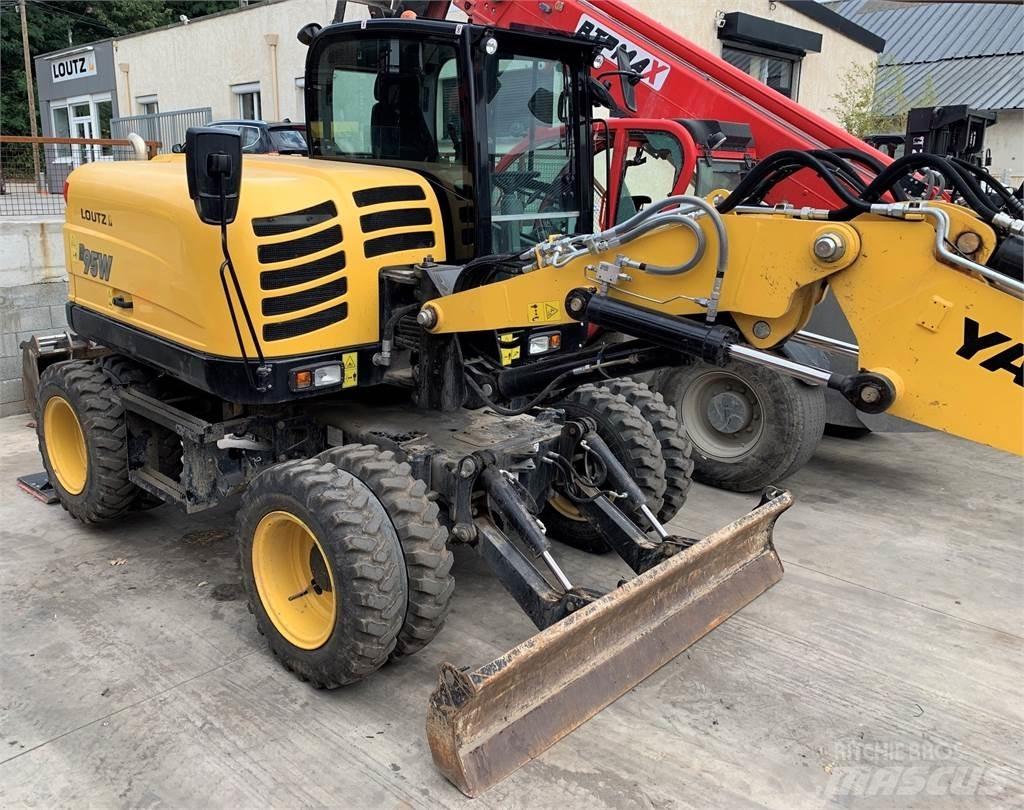 Yanmar B95W Gravemaskiner på hjul