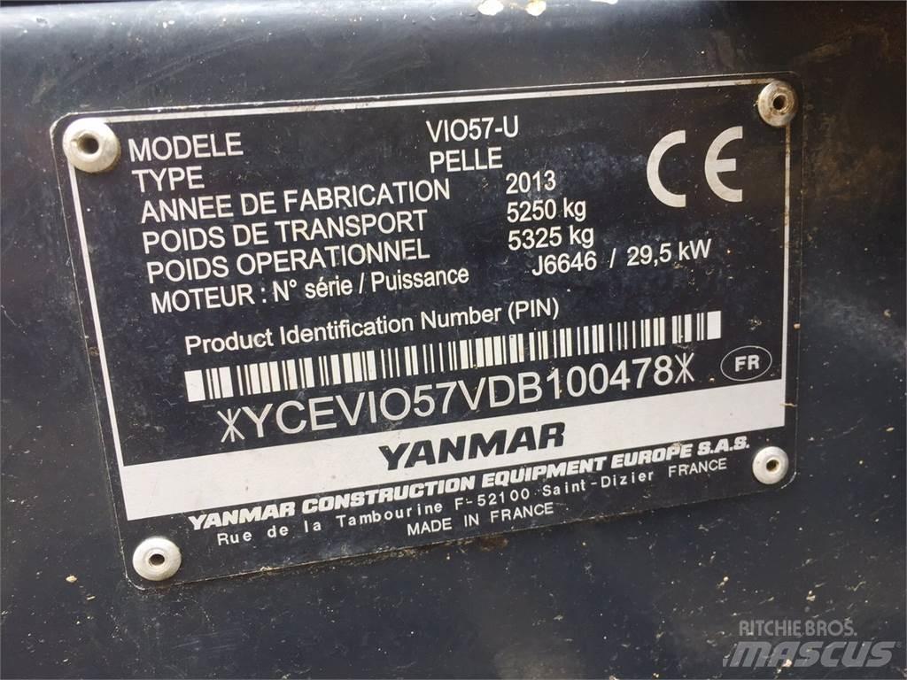 Yanmar VIO57 Minigravemaskiner
