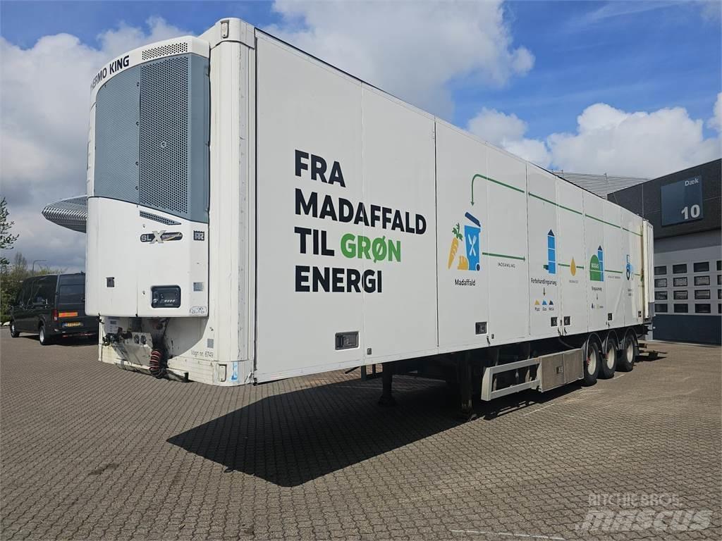 Ekeri Sidedørs åbning Semi-trailer med Kølefunktion