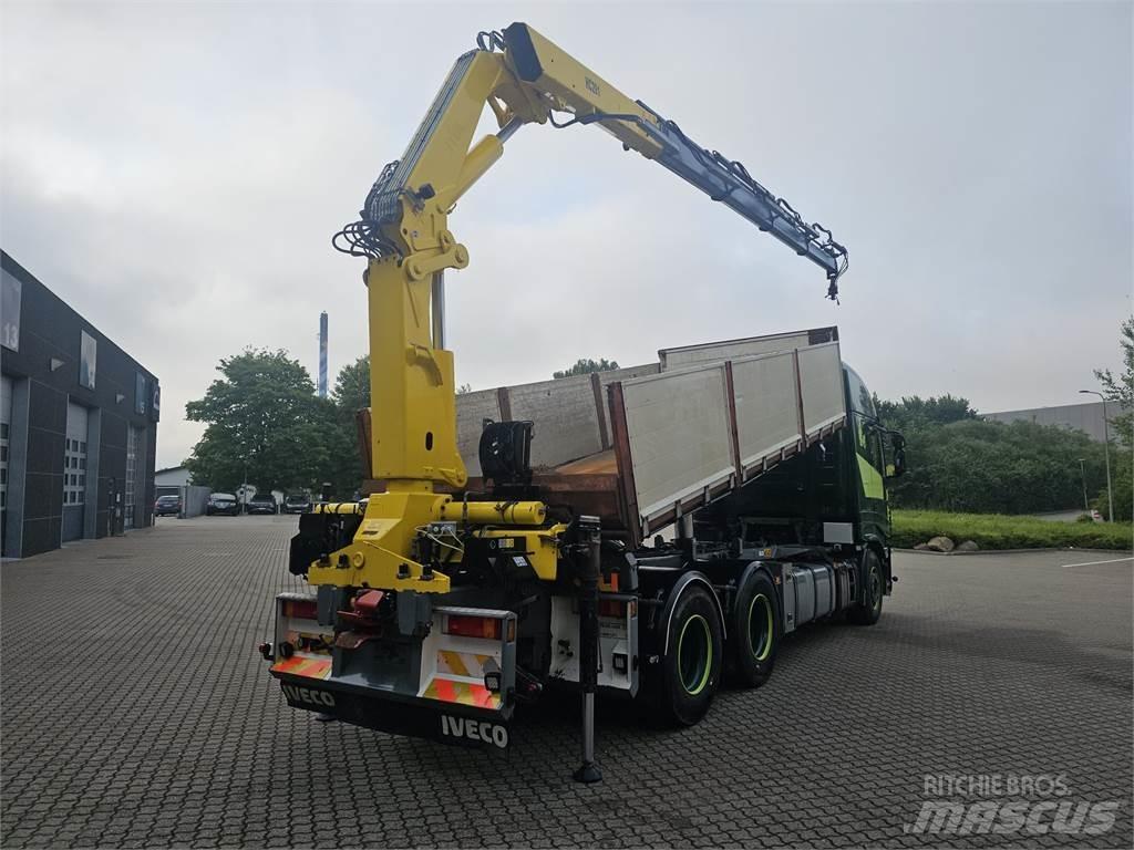 Iveco Stralis 560 6x4 Demonterbare/wirehejs lastbiler