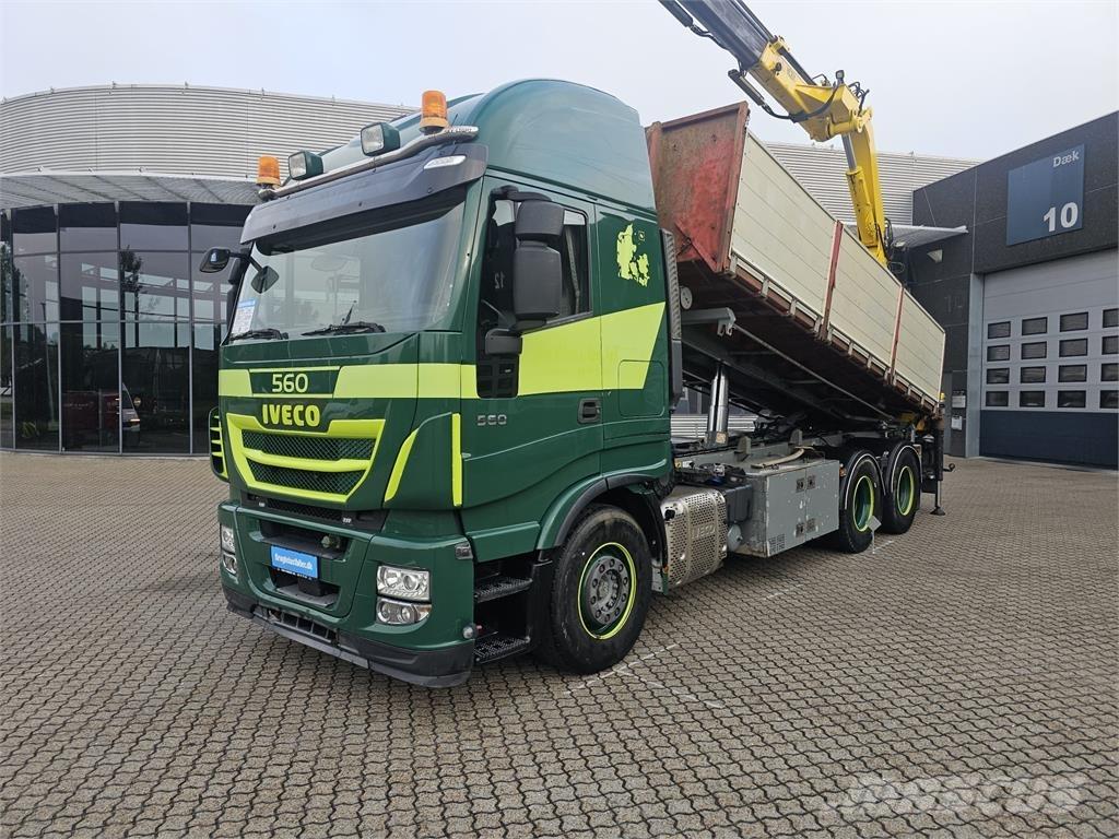 Iveco Stralis 560 6x4 Demonterbare/wirehejs lastbiler