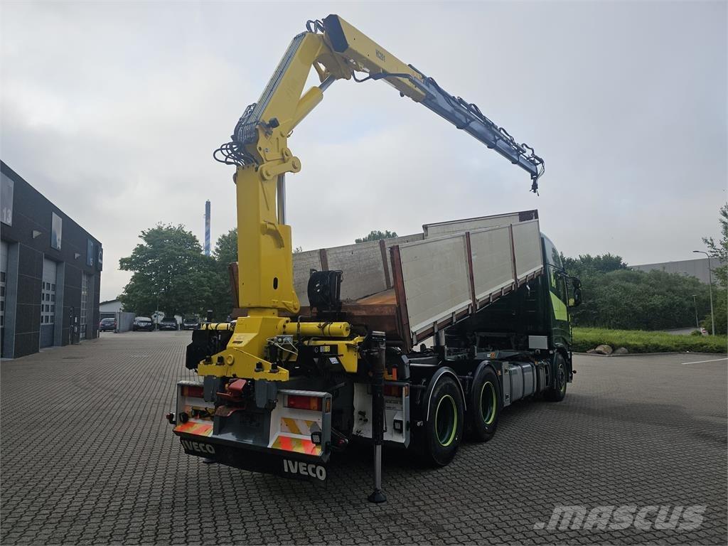 Iveco Stralis 560 6x4 Demonterbare/wirehejs lastbiler
