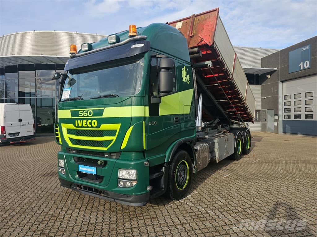 Iveco Stralis 560 6x4 Demonterbare/wirehejs lastbiler