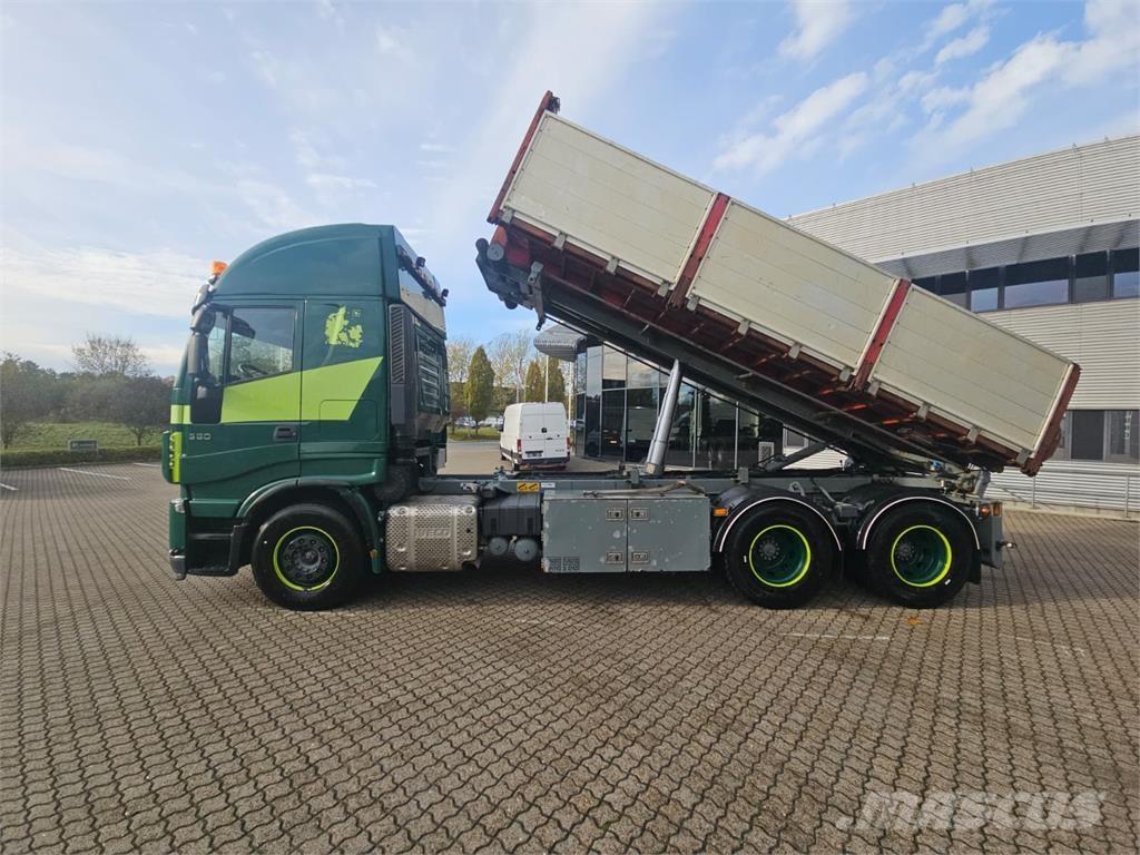 Iveco Stralis 560 6x4 Demonterbare/wirehejs lastbiler
