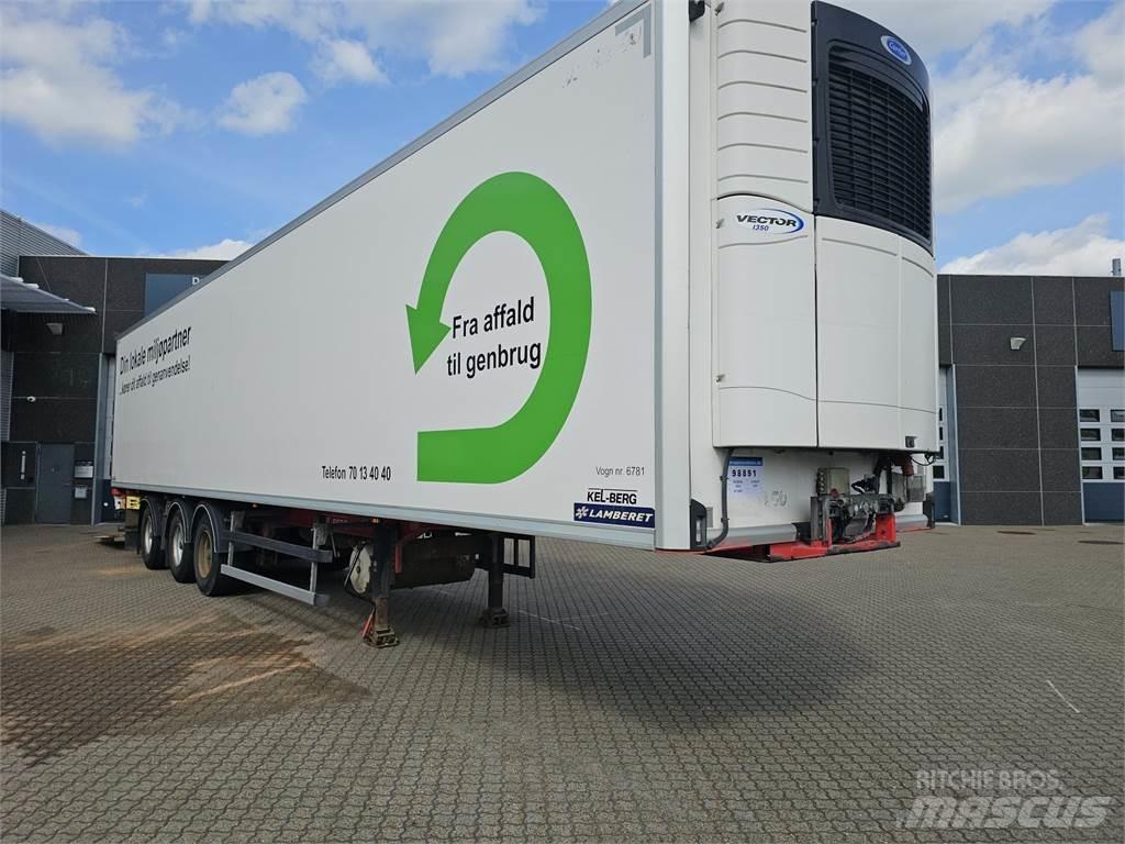 Kel-Berg Lamberet Semi-trailer med Kølefunktion