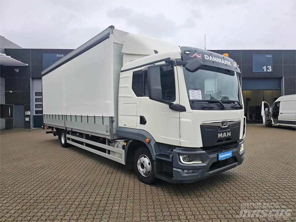 MAN TGL 12.250 Lastbil - Gardin