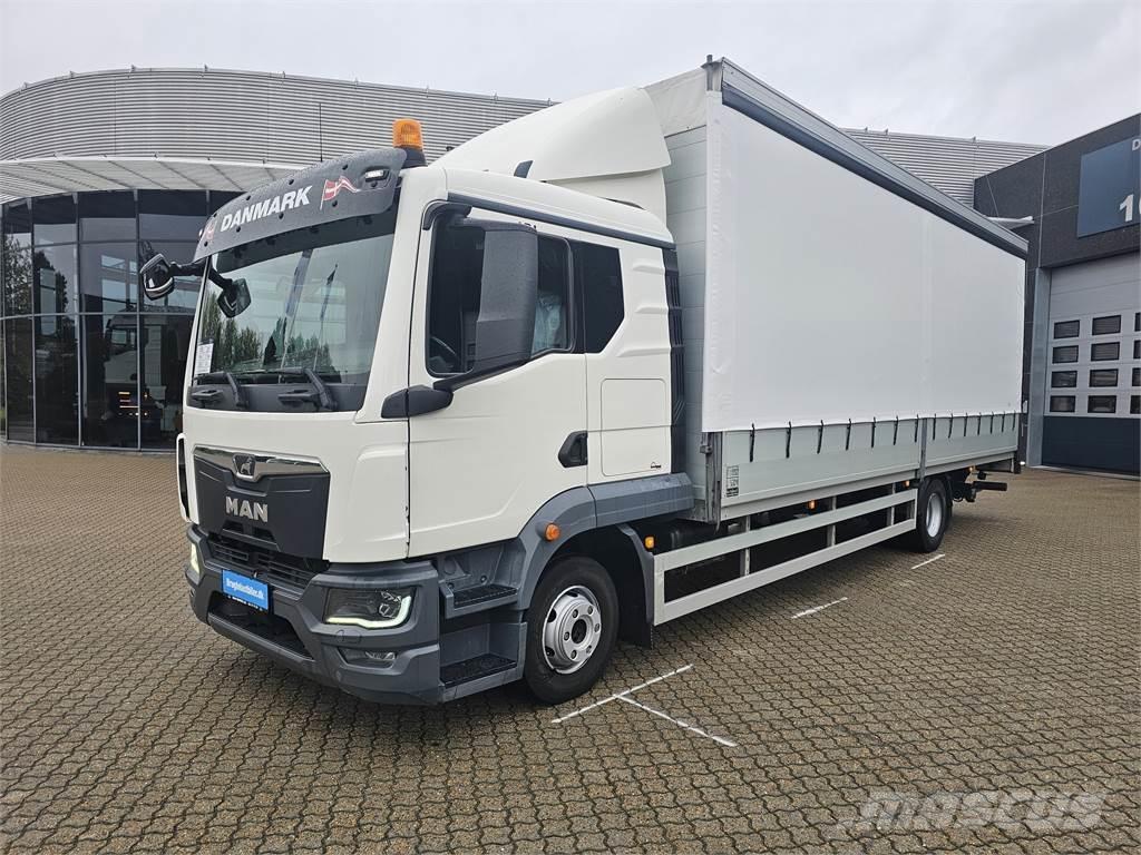 MAN TGL 12.250 Lastbil - Gardin