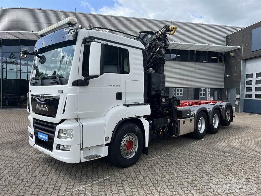 MAN TGS 35.500 8x4 Demonterbare/wirehejs lastbiler