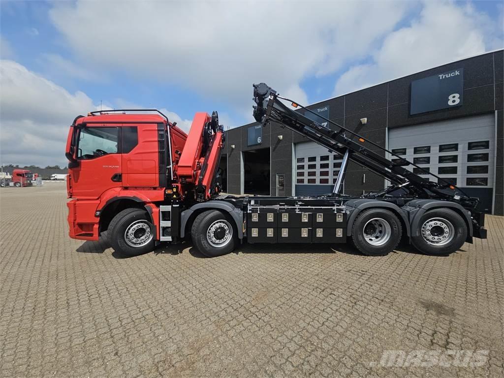 MAN TGS 35.540 8X2H-6 Demonterbare/wirehejs lastbiler