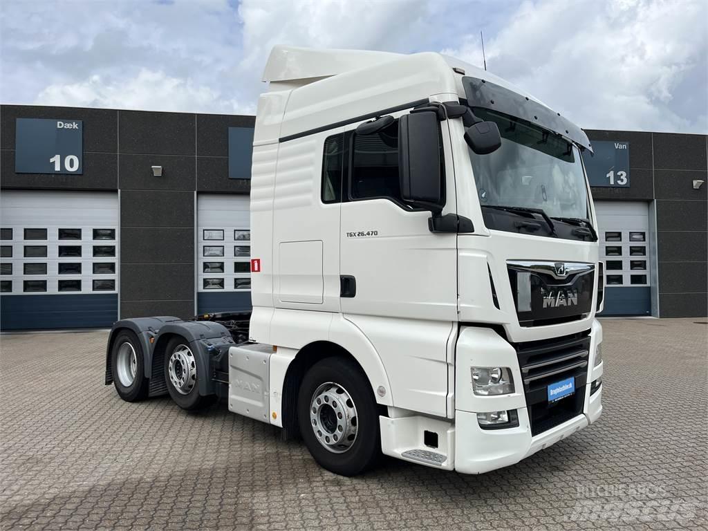 MAN TGX 26.470 6x2-2 Trækkere