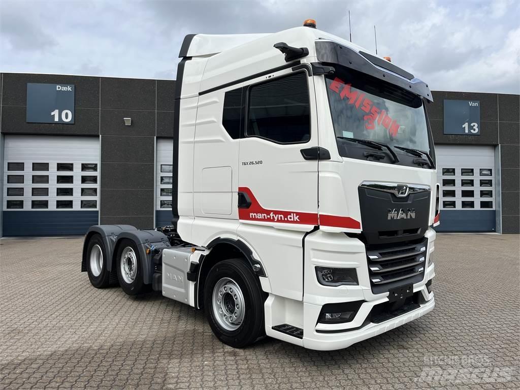 MAN TGX 26.520 Trækkere