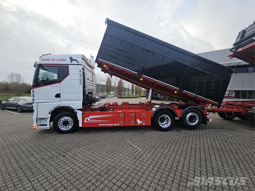 MAN TGX 26.580 6X2-4 Lastbiler med tip
