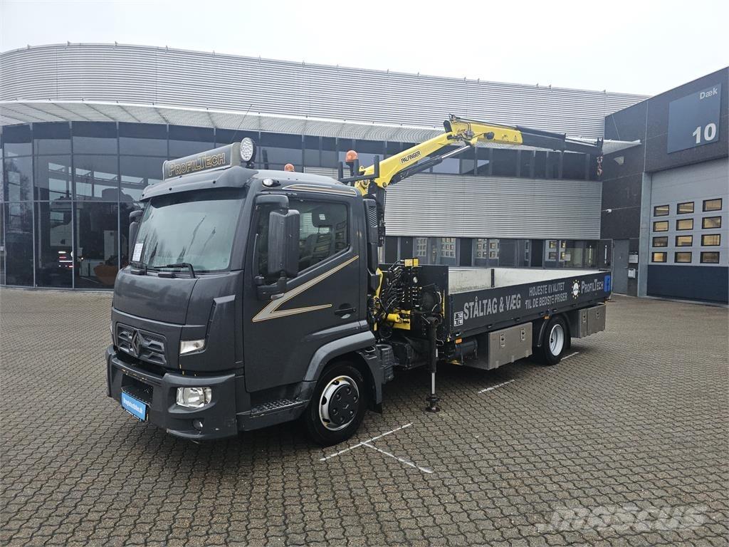 Renault D-Serie Lastbil med kran