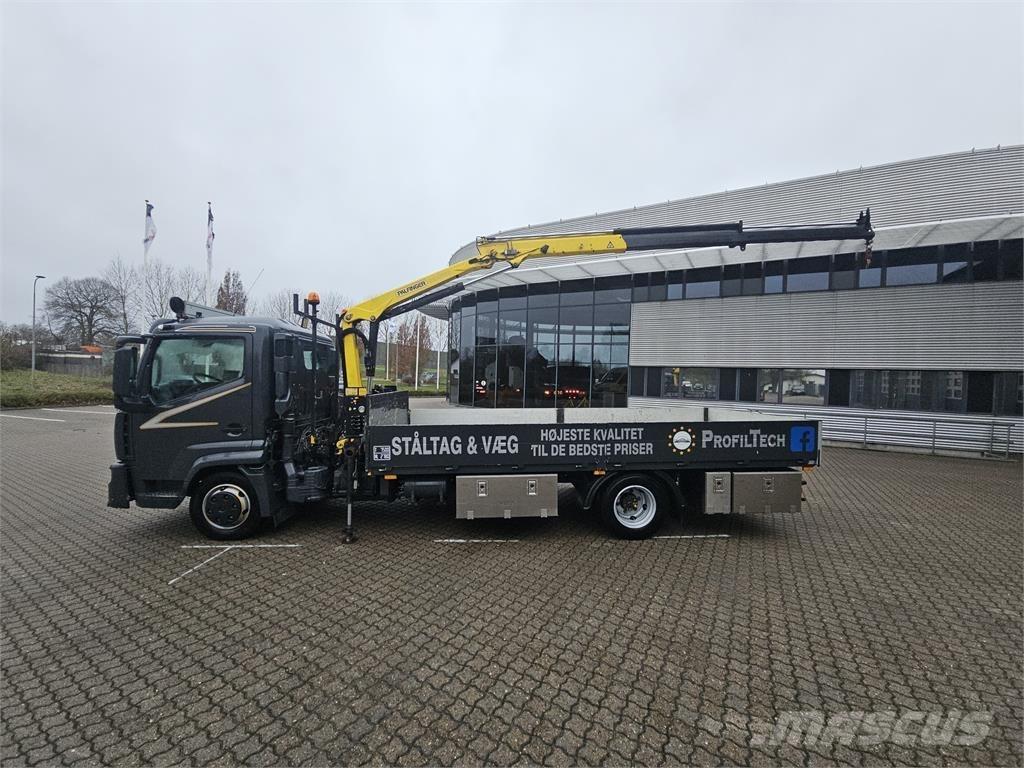 Renault D-Serie Lastbil med kran