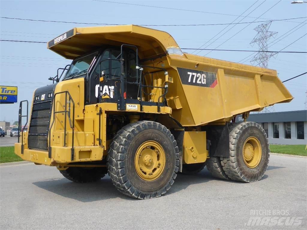 CAT 772G Knækstyrede dumpere