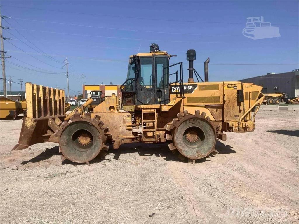 CAT 816F II Jordvibrationstromler