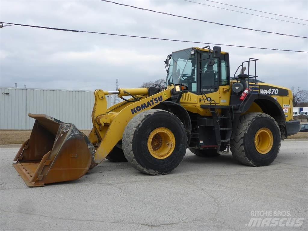 Komatsu WA470-8 Læssemaskiner på hjul
