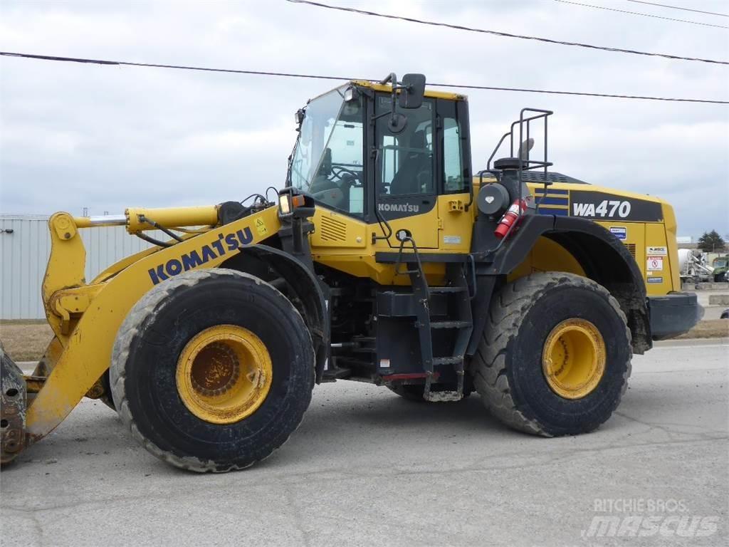 Komatsu WA470-8 Læssemaskiner på hjul