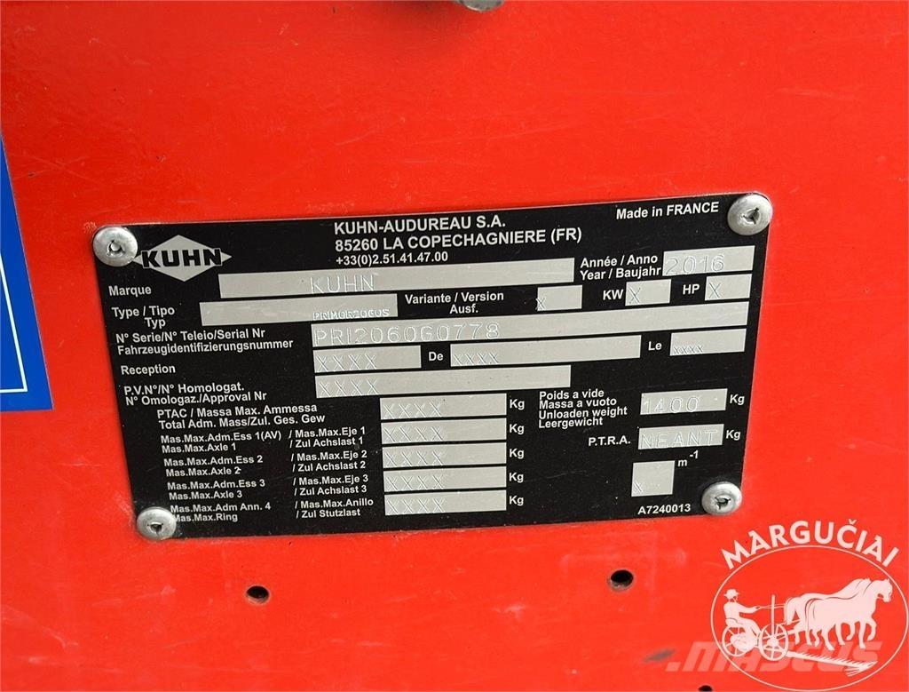Kuhn Primor 2060 S Landbrug - Andet 