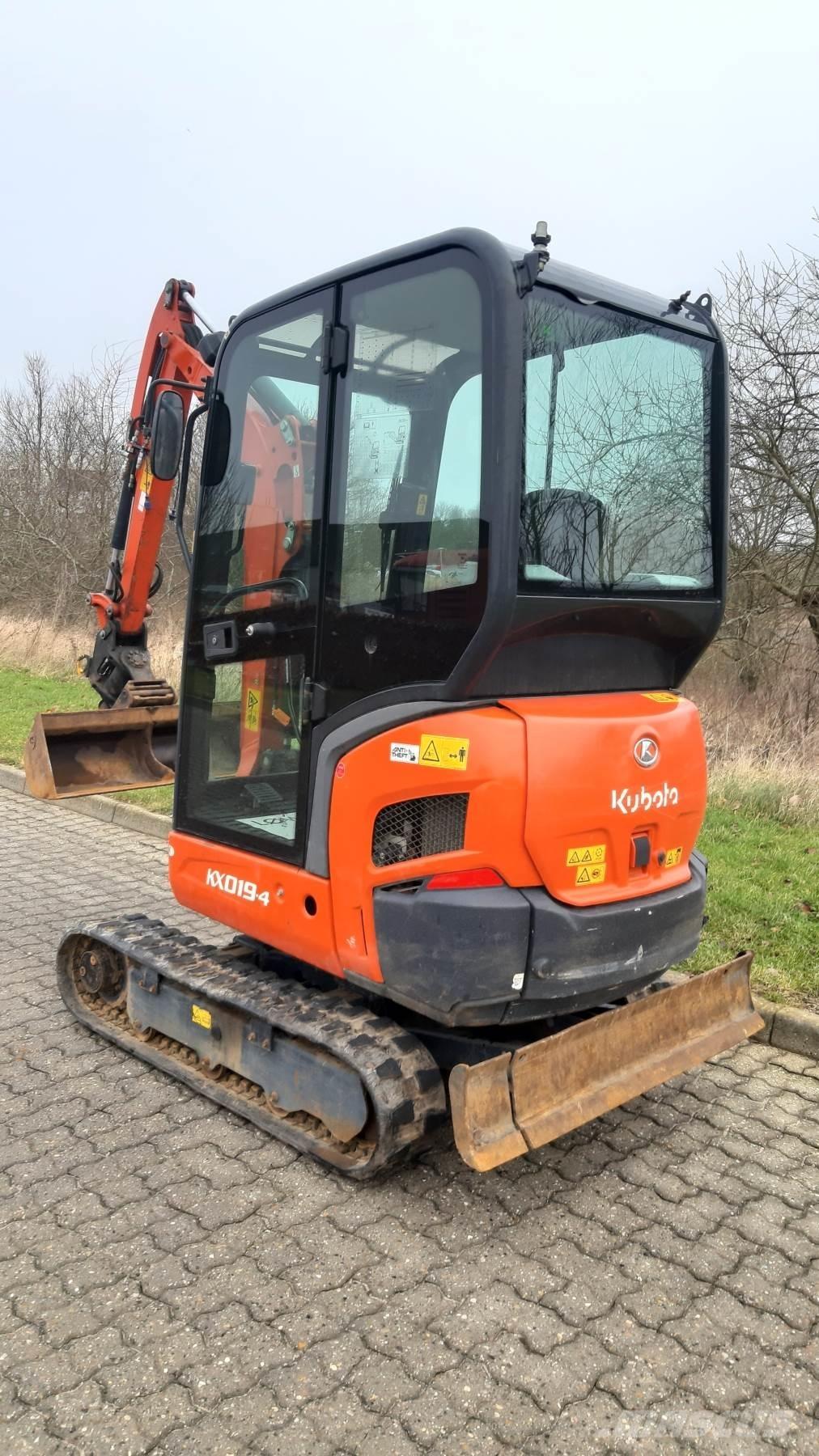 Kubota KX019-4 Minigravemaskiner
