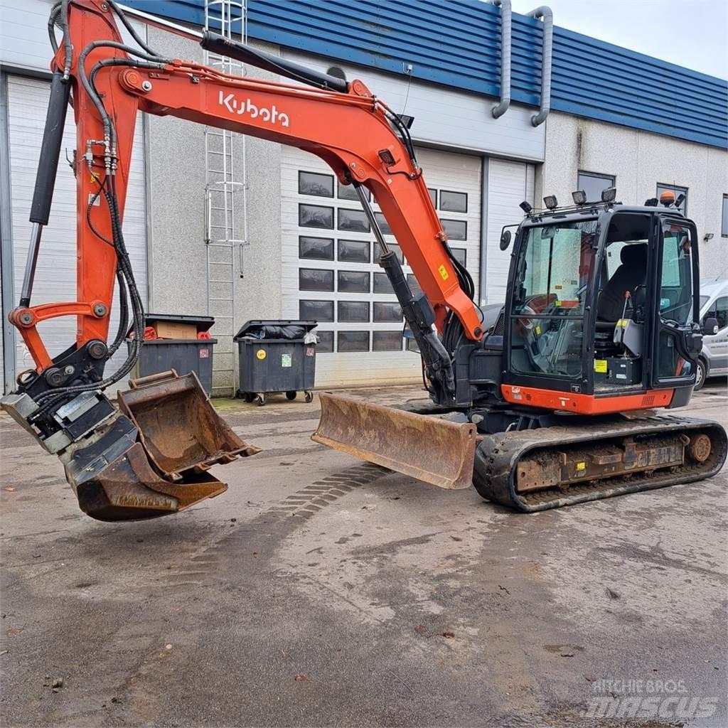 Kubota KX080-4 Minigravemaskiner