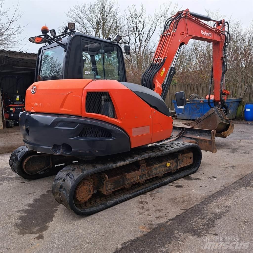 Kubota KX080-4 Minigravemaskiner