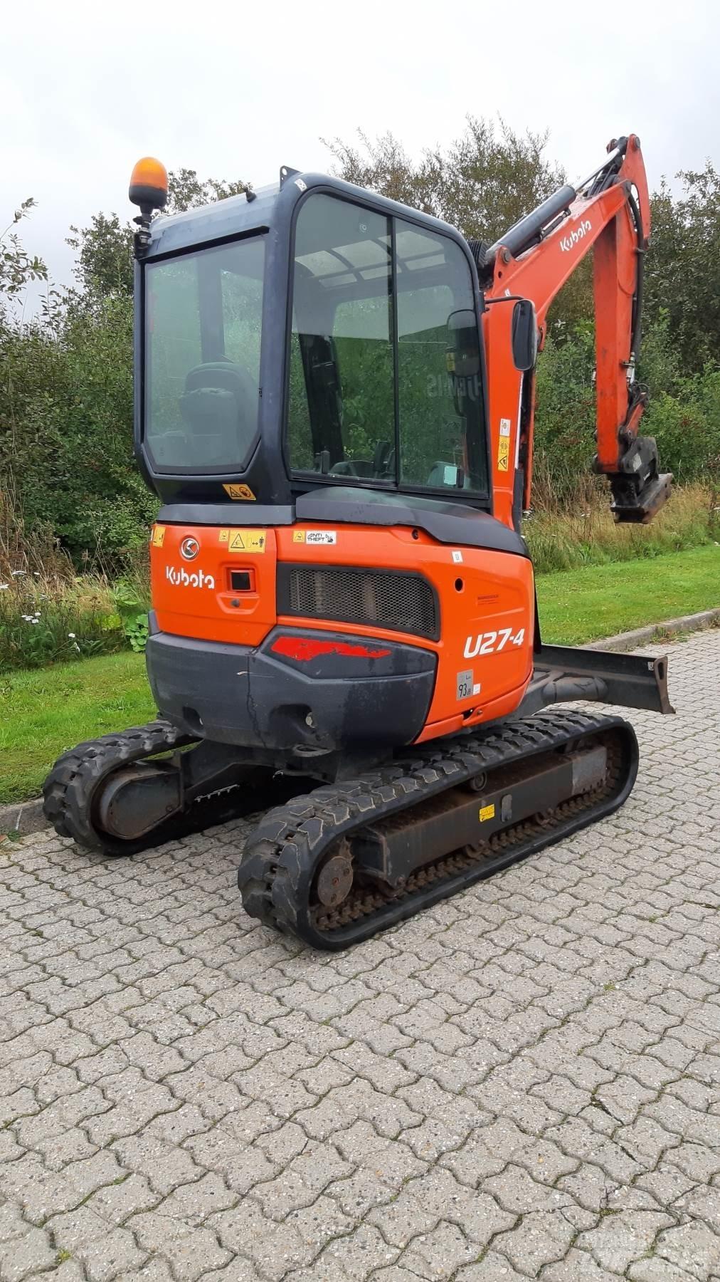 Kubota U27-3 Minigravemaskiner