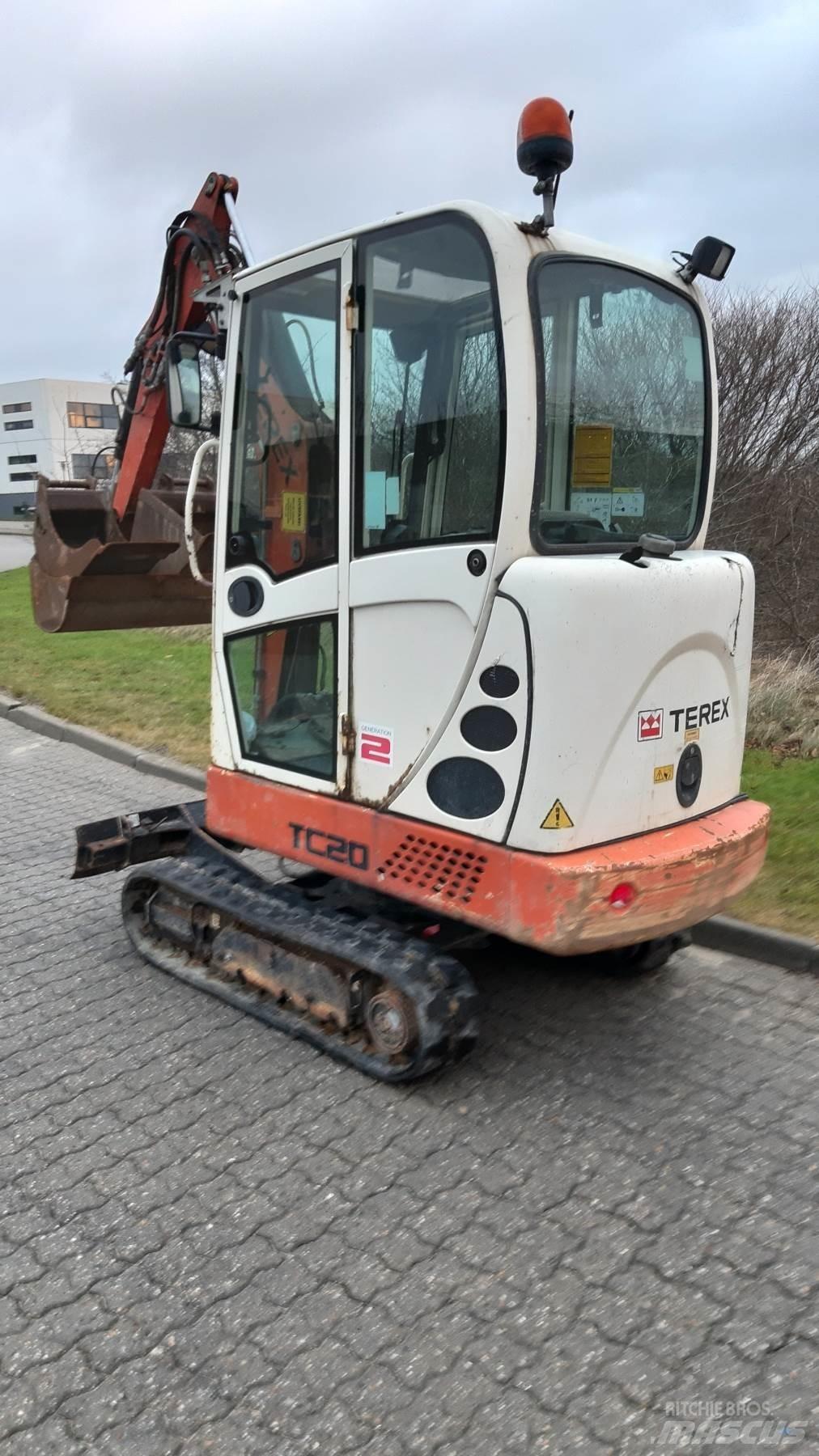 Terex TC20 Minigravemaskiner