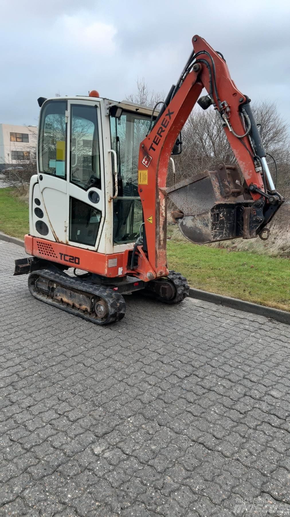 Terex TC20 Minigravemaskiner
