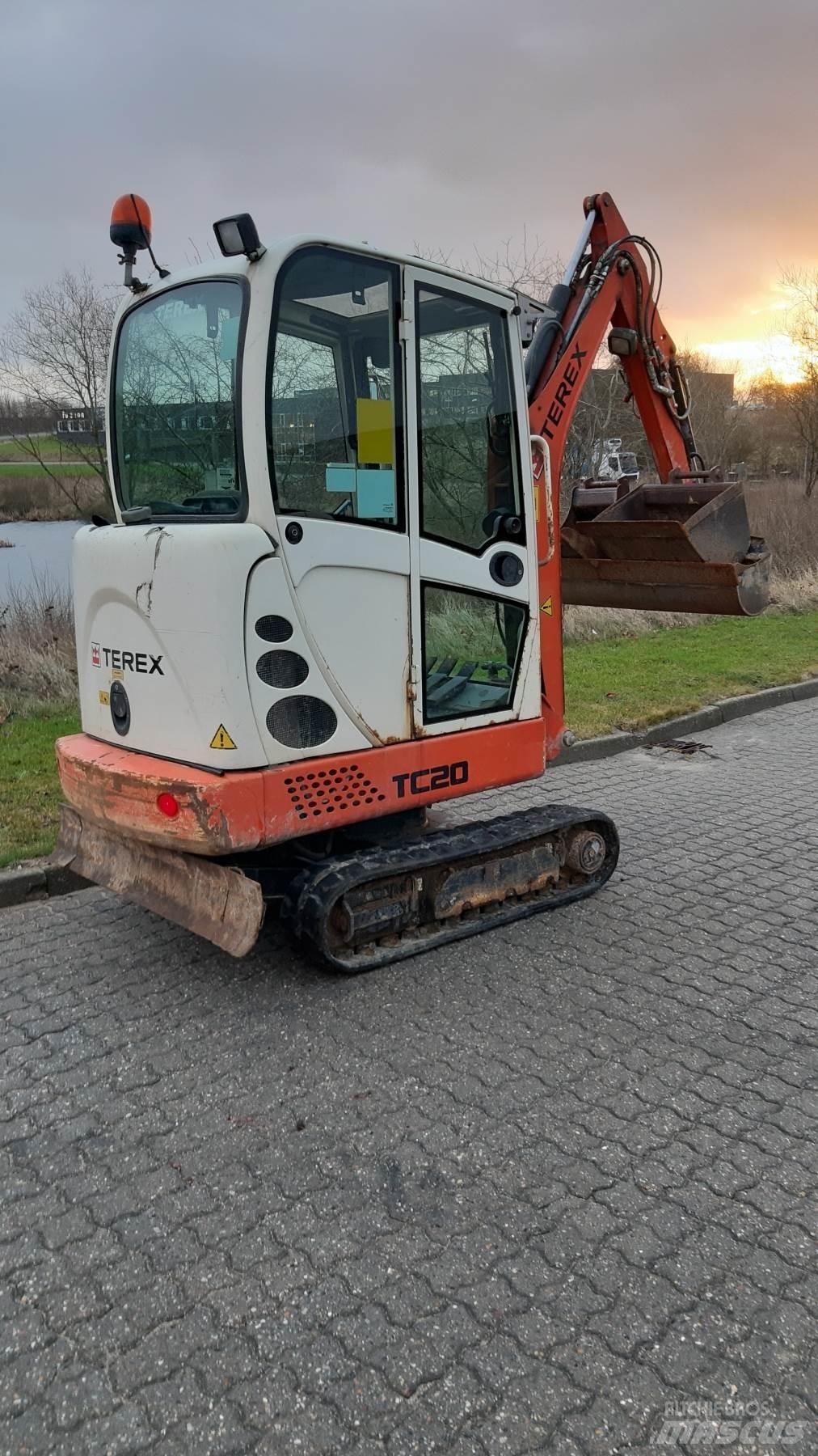 Terex TC20 Minigravemaskiner