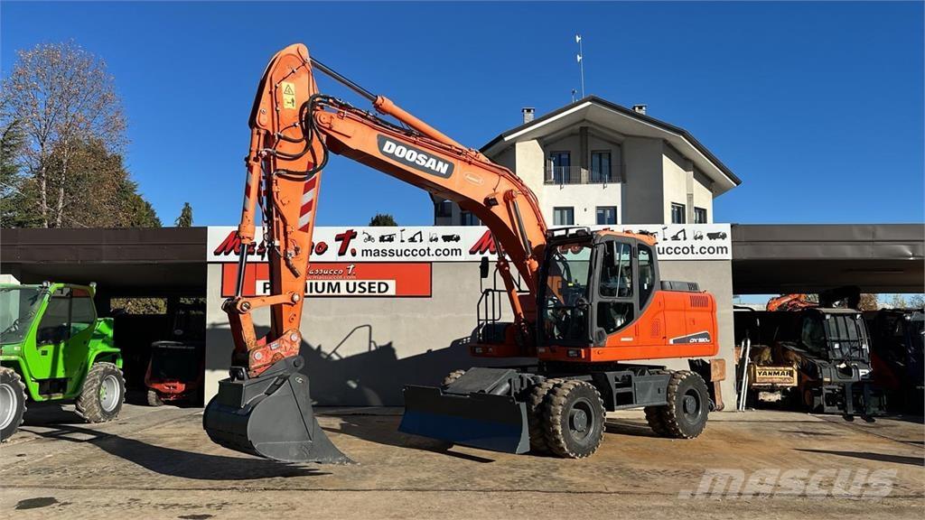 Doosan DX190W Gravemaskiner på hjul