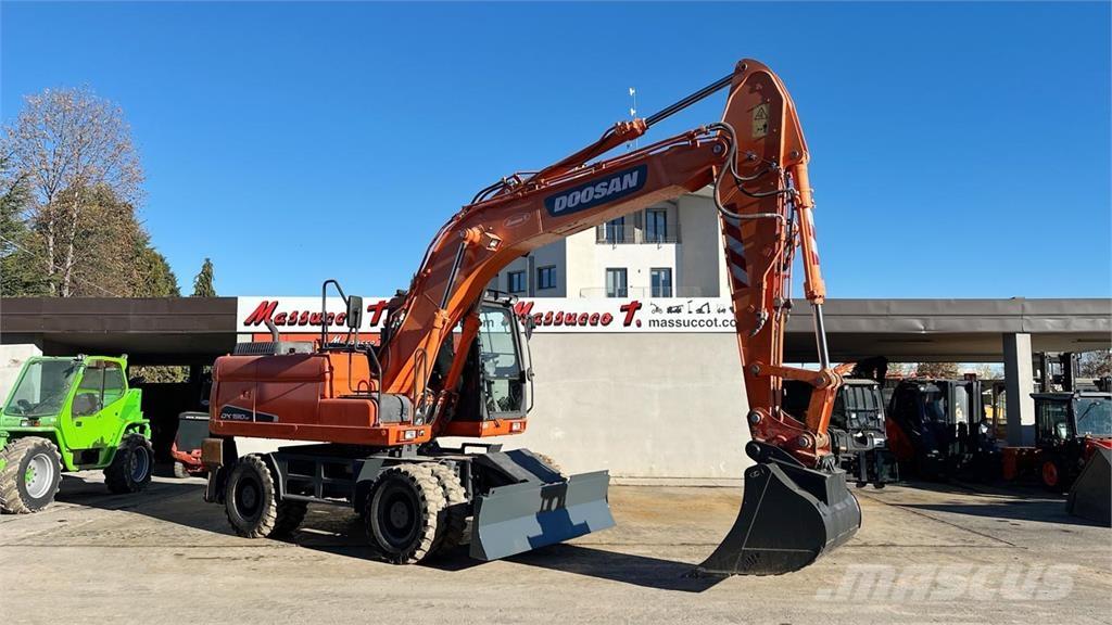 Doosan DX190W Gravemaskiner på hjul